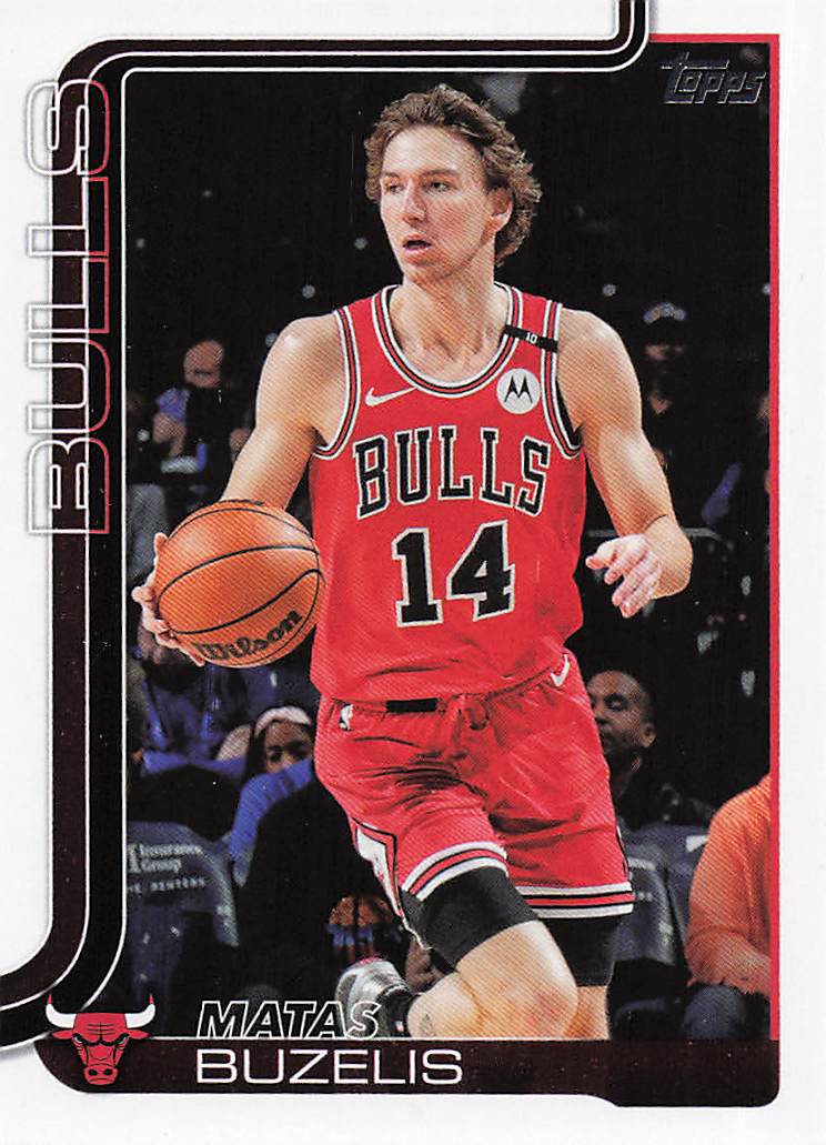 2025-26 Topps Basketball Matas Buzelis #37