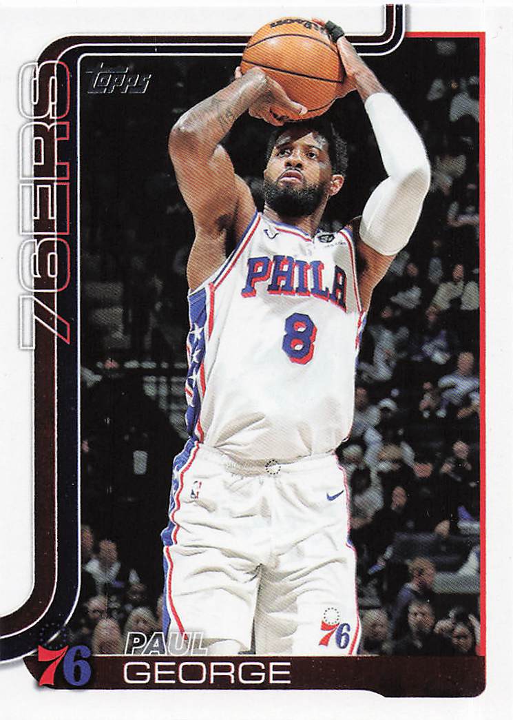 2025-26 Topps Basketball Paul George #23