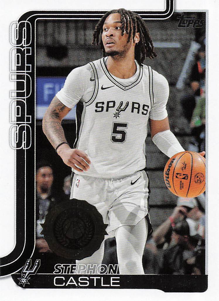 2025-26 Topps Basketball Stephon Castle #197
