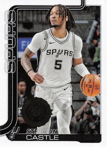 2025-26 Topps Basketball Stephon Castle #197