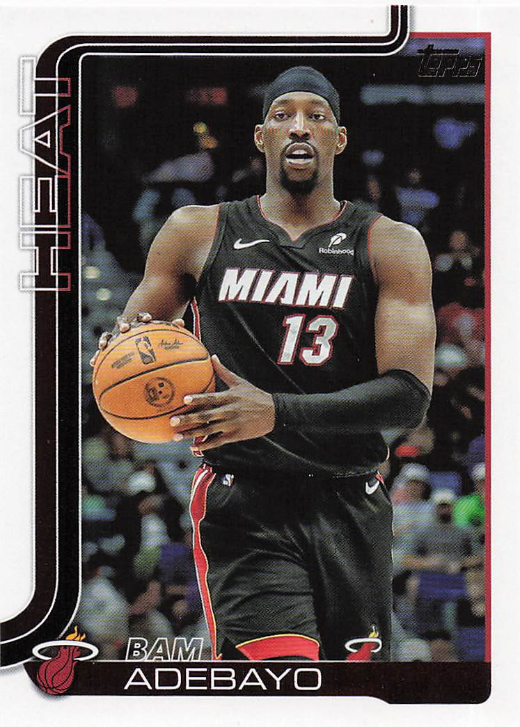 2025-26 Topps Basketball Bam Adebayo #75