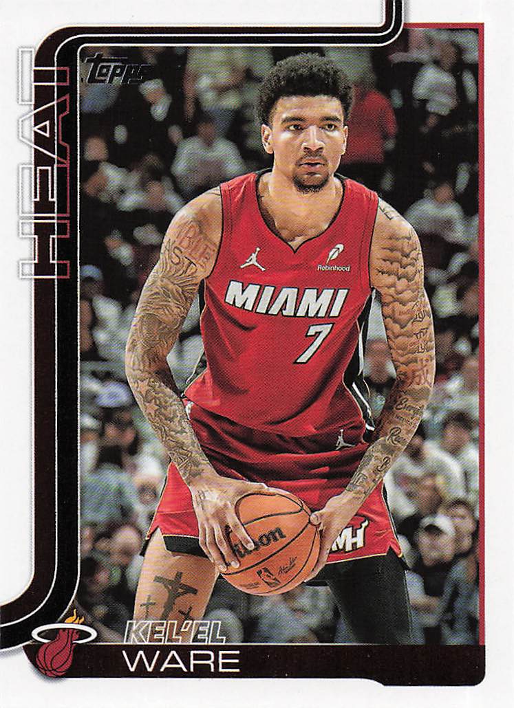 2025-26 Topps Basketball Kel'el Ware #74