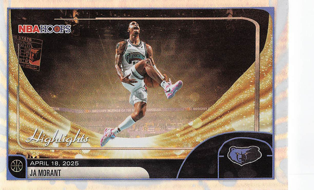 2025-26 Hoops Basketball Ja Morant #264