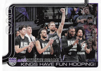 2025-26 Topps Basketball Light The Beam!: Kings Have Fun Hooping! #295