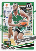 2023-24 Donruss EuroLeague Basketball Keenan Evans #101