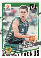 2023-24 Donruss EuroLeague Basketball Milos Vujanic #184
