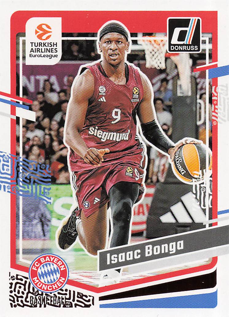 2023-24 Donruss EuroLeague Basketball Isaac Bonga #43