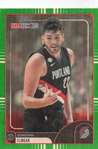 2025-26 Hoops Basketball Green Hoops Donovan Clingan #110