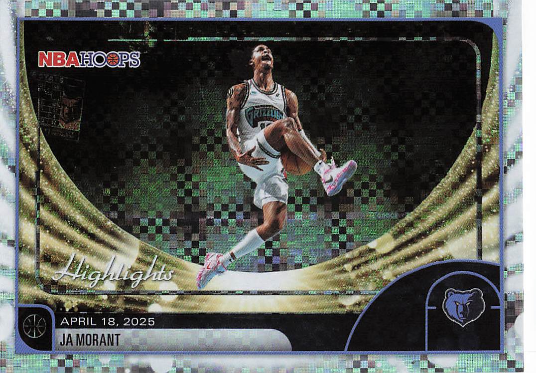 2025-26 Hoops Basketball Pixel Burst Ja Morant #264