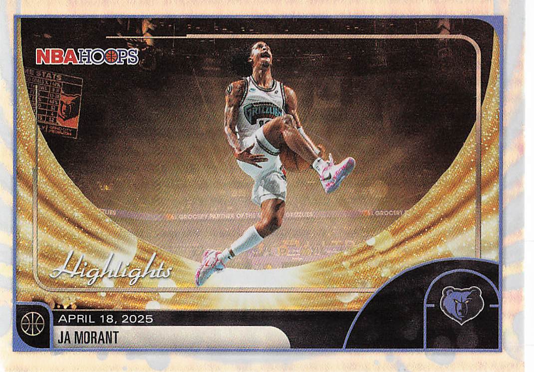 2025-26 Hoops Basketball Ja Morant #264