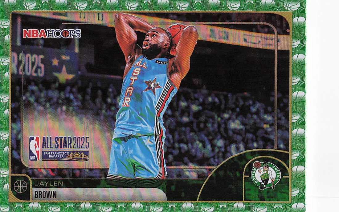 2025-26 Hoops Basketball Green Hoops Jaylen Brown #271