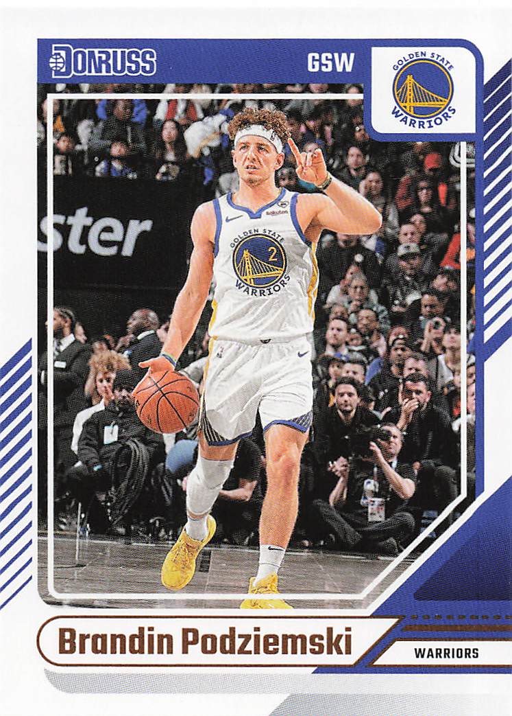 2024-25 Donruss Basketball Brandin Podziemski #22