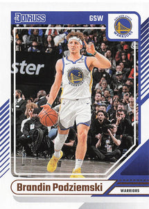 2024-25 Donruss Basketball Brandin Podziemski #22
