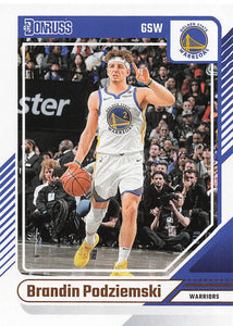 2024-25 Donruss Basketball Brandin Podziemski #22
