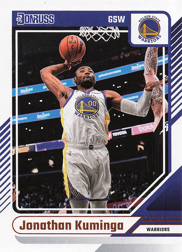 2024-25 Donruss Basketball Jonathan Kuminga #151