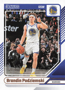 2024-25 Donruss Basketball Brandin Podziemski #22