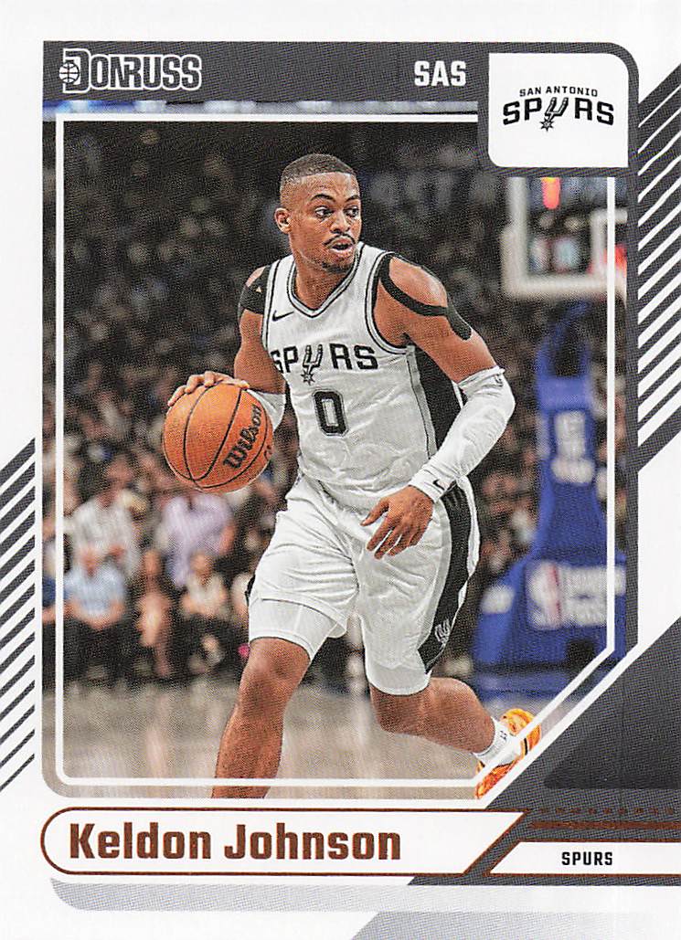 2024-25 Donruss Basketball Keldon Johnson #145