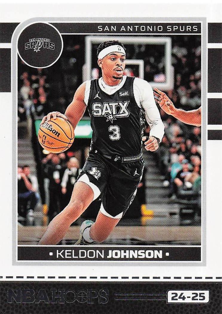 2024-25 Hoops Basketball Keldon Johnson #140