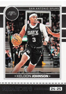 2024-25 Hoops Basketball Keldon Johnson #140