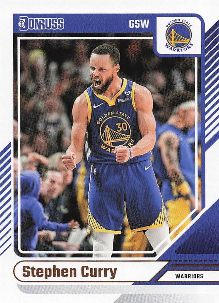 2024-25 Donruss Basketball Stephen Curry #64