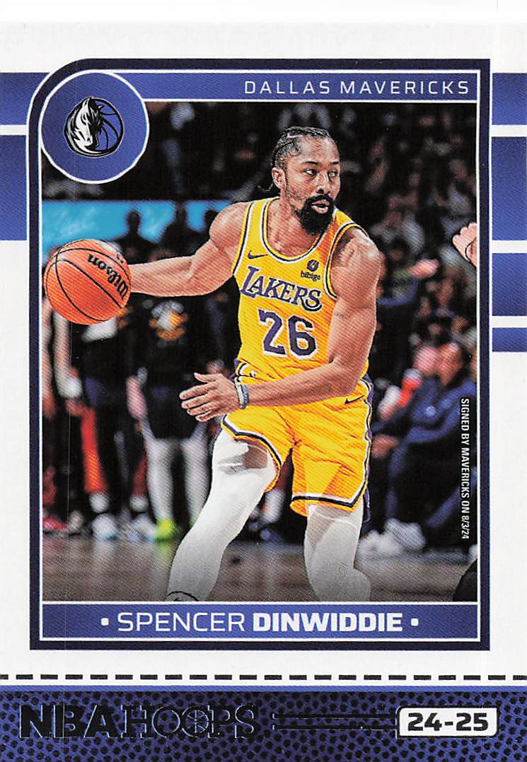 2024-25 Hoops Basketball Spencer Dinwiddie #120