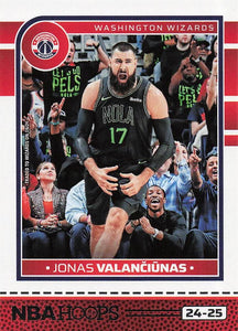 2024-25 Hoops Basketball Jonas Valanciunas #229