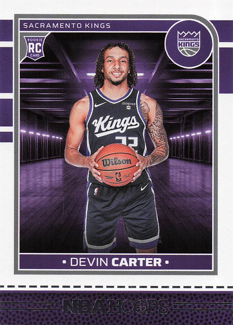 2024-25 Hoops Basketball Devin Carter #243 RC