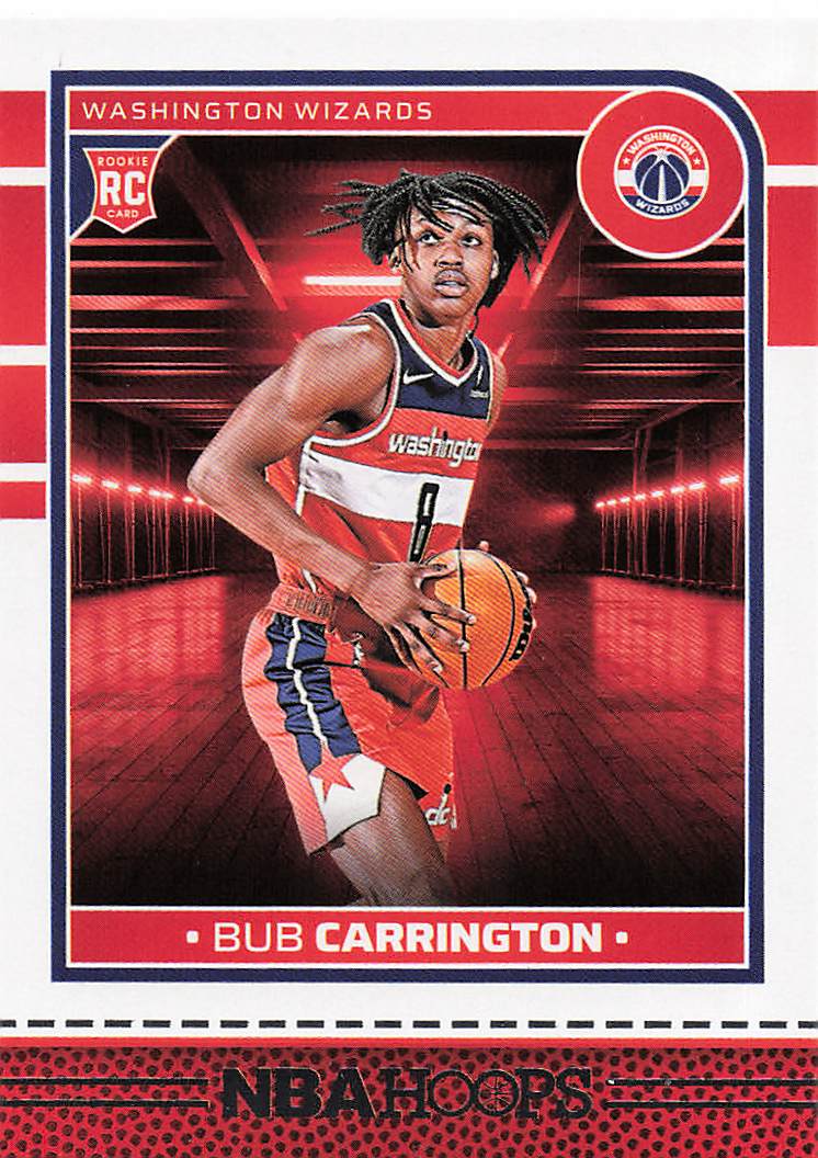 2024-25 Hoops Basketball Bub Carrington #244 RC