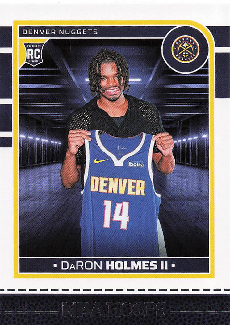 2024-25 Hoops Basketball DaRon Holmes II #252 RC