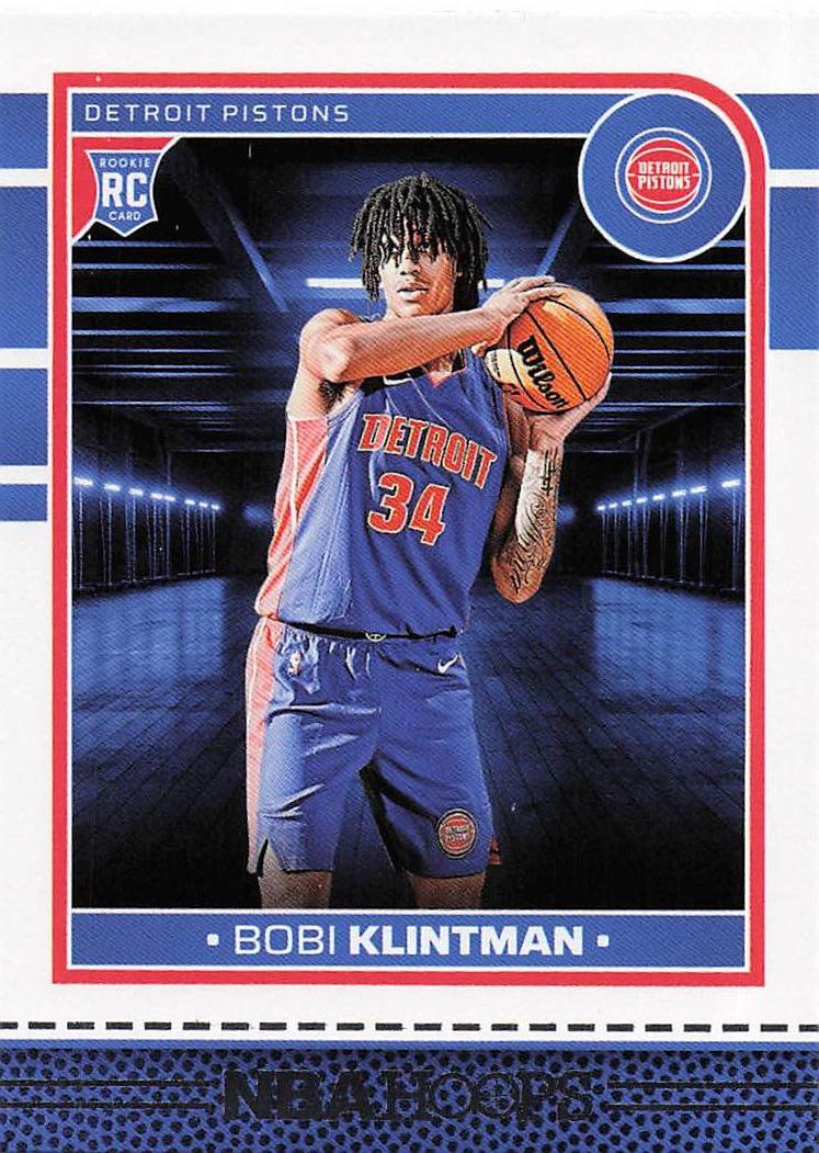 2024-25 Hoops Basketball Bobi Klintman #267 RC
