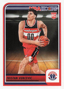 2023-24 Hoops Basketball Tristan Vukcevic #254 RC