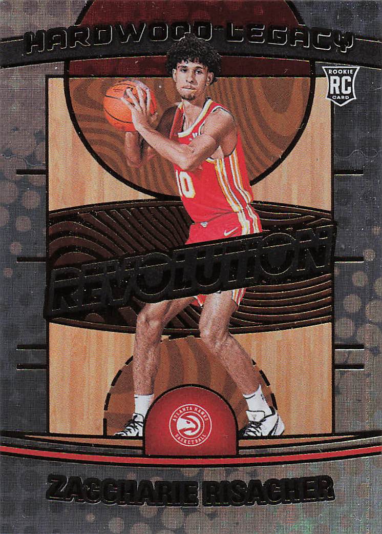 2024-25 Panini Revolution Basketball Hardwood Legacy Zaccharie Risacher #21