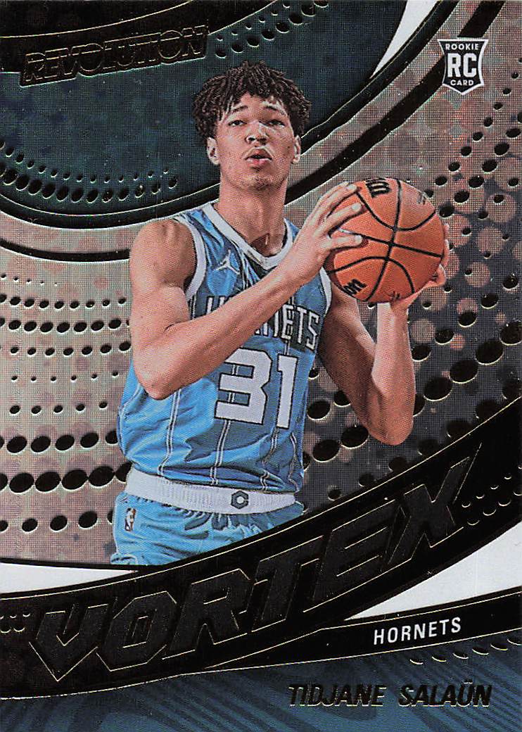 2024-25 Panini Revolution Basketball Vortex Tidjane Salaun #5