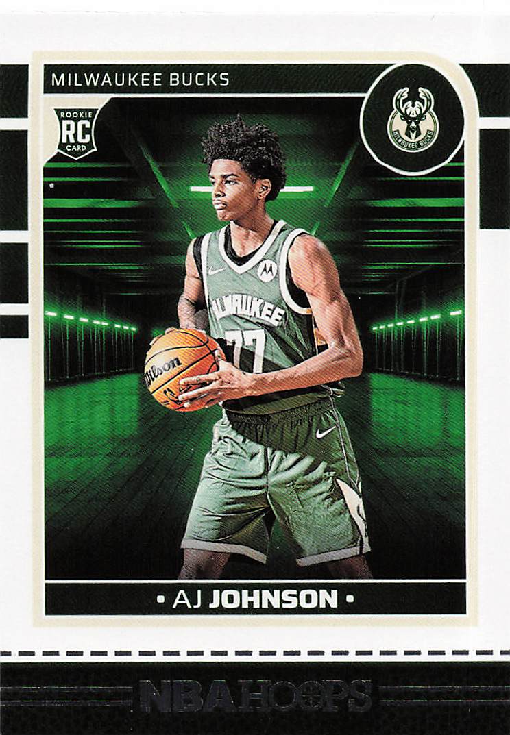 2024-25 Hoops Basketball AJ Johnson #253 RC