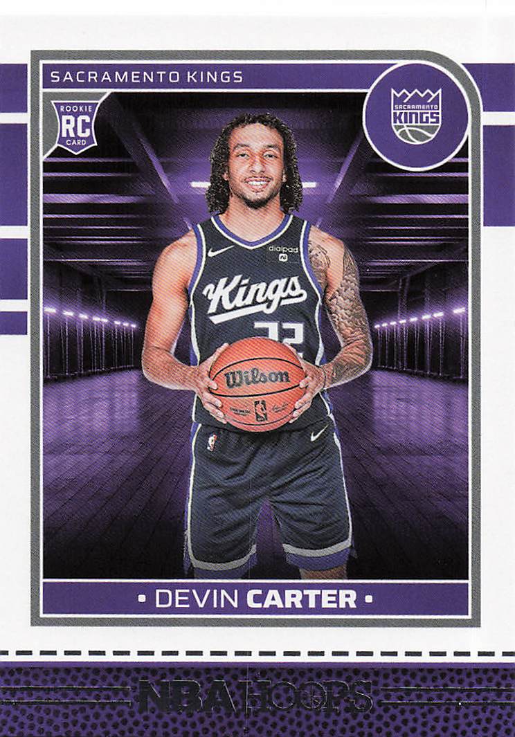 2024-25 Hoops Basketball Devin Carter #243 RC