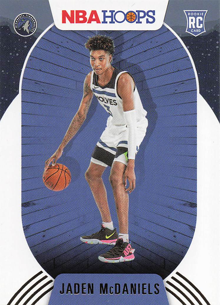 2020-21 Hoops Basketball Jaden McDaniels #245 RC