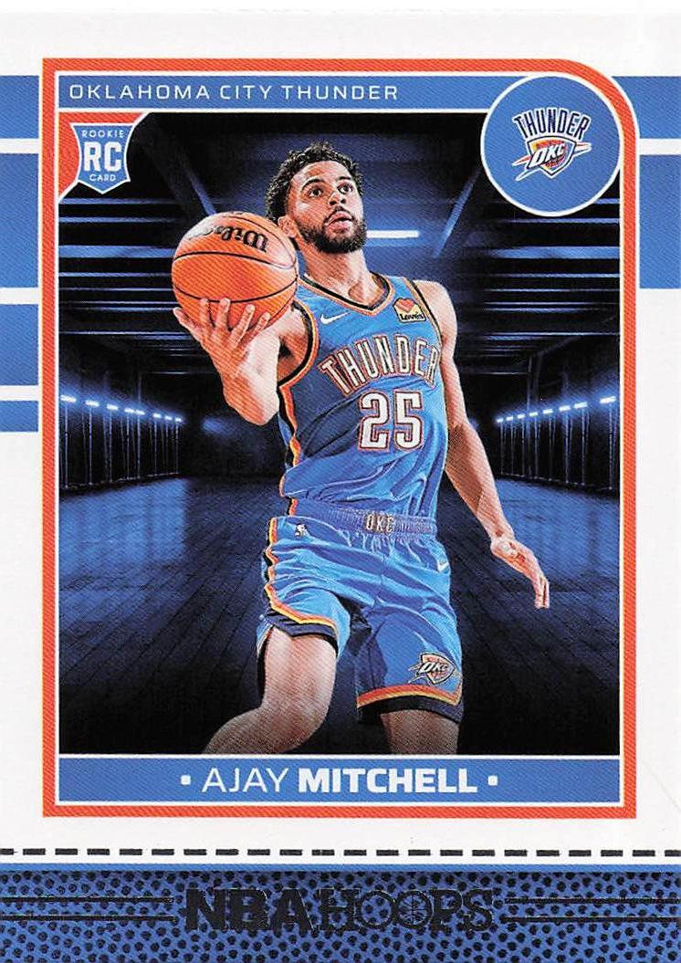 2024-25 Hoops Basketball Ajay Mitchell #268 RC