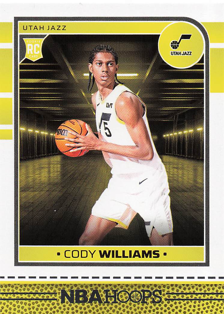 2024-25 Hoops Basketball Cody Williams #240 RC