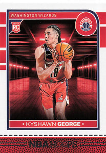 2024-25 Hoops Basketball Kyshawn George #254 RC