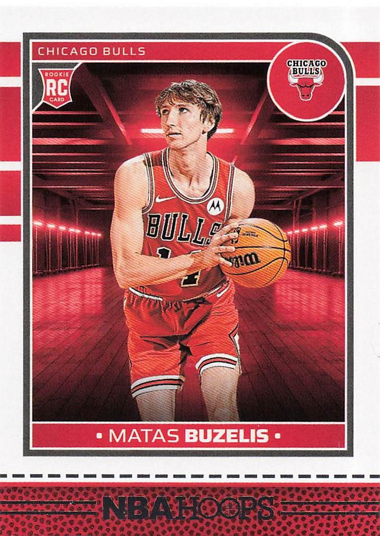 2024-25 Hoops Basketball Matas Buzelis #241 RC