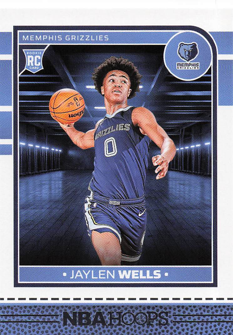 2024-25 Hoops Basketball Jaylen Wells #269 RC