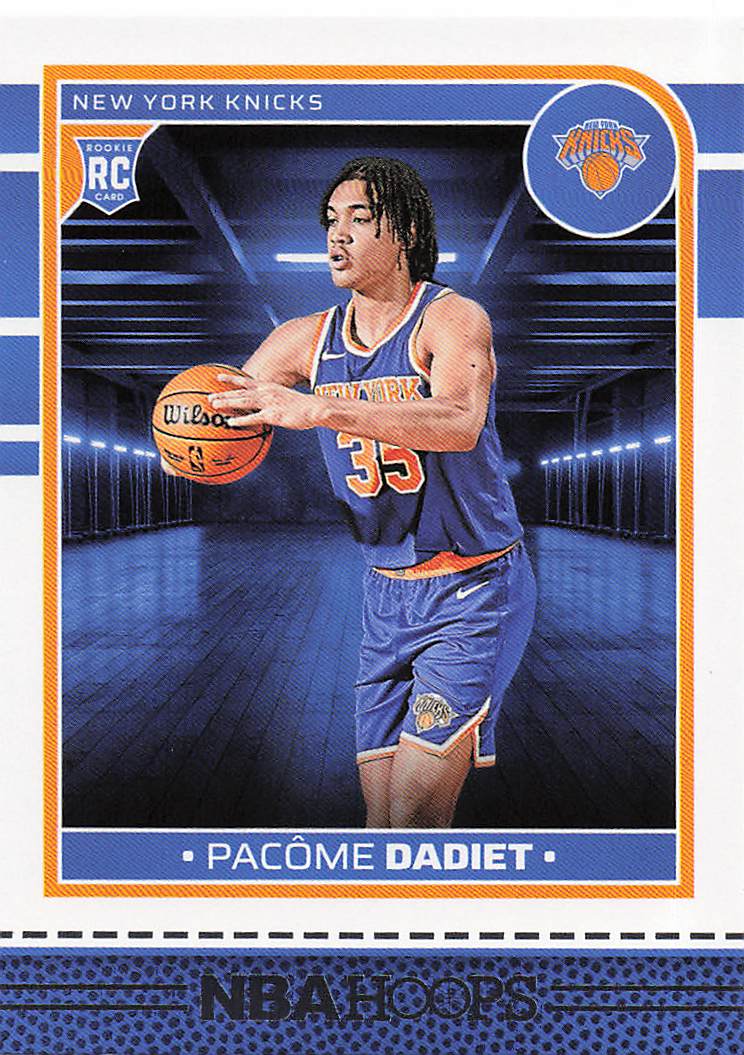2024-25 Hoops Basketball Pacome Dadiet #255 RC