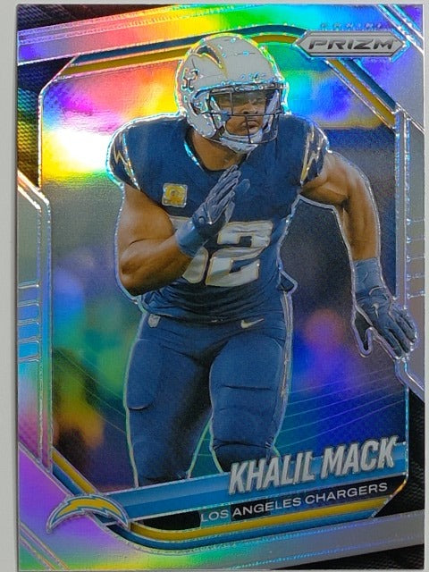 2025 Panini Prizm Football Silver Khalil Mack #161