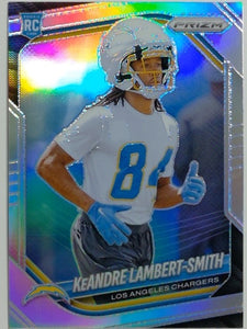 2025 Panini Prizm Football Silver KeAndre Lambert-Smith #349