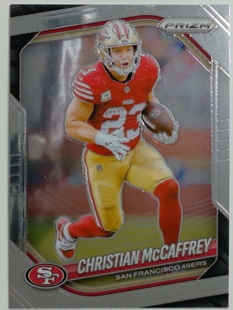 2025 Panini Prizm Football Christian McCaffrey #156