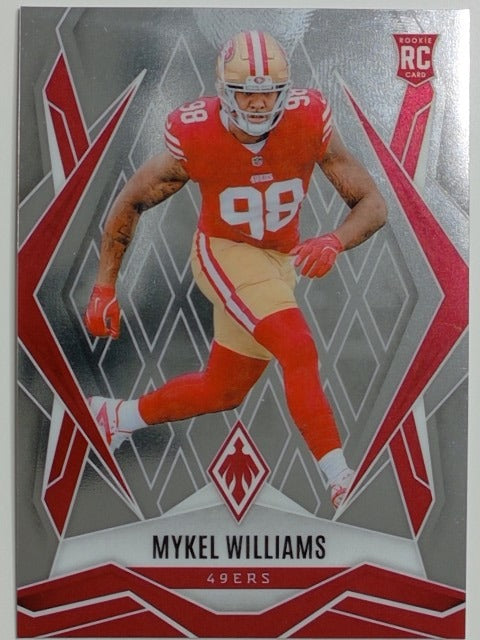 2025 Panini Phoenix Football Mykel Williams #164 RC