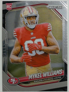 2025 Panini Prizm Football Mykel Williams #304 RC