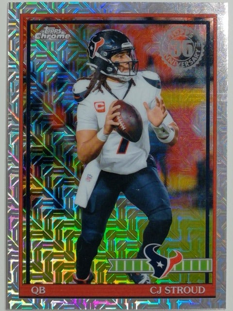 2026 Topps Flagship Football 1991 Topps Chrome CJ Stroud #91TC-45
