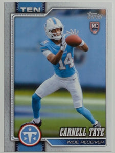 2026 Topps Flagship Football Carnell Tate #318 RC