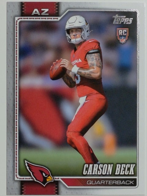 2026 Topps Flagship Football Carson Beck #305 RC
